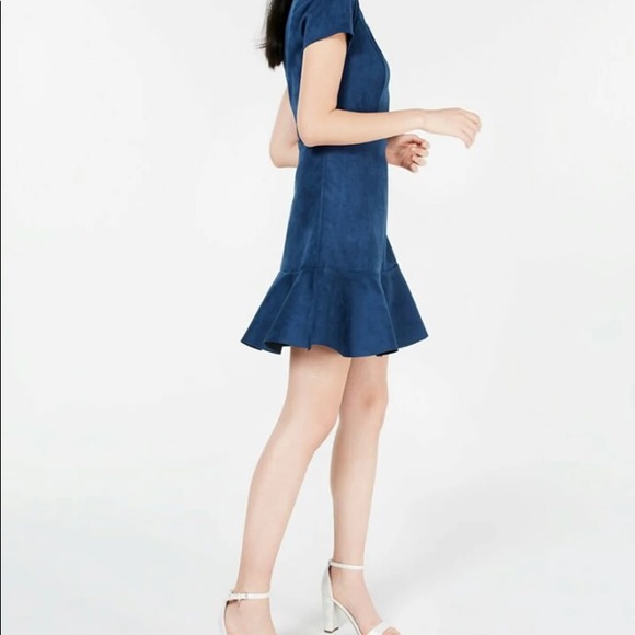 Juniors zip up fit and flare dress - Picture 6 of 6